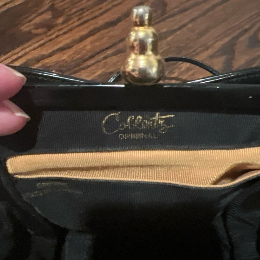 Coblentz Bags | Vintage Bag. Genuine Leather Tote, Black, (Size One Size) - Picture 3 of 7